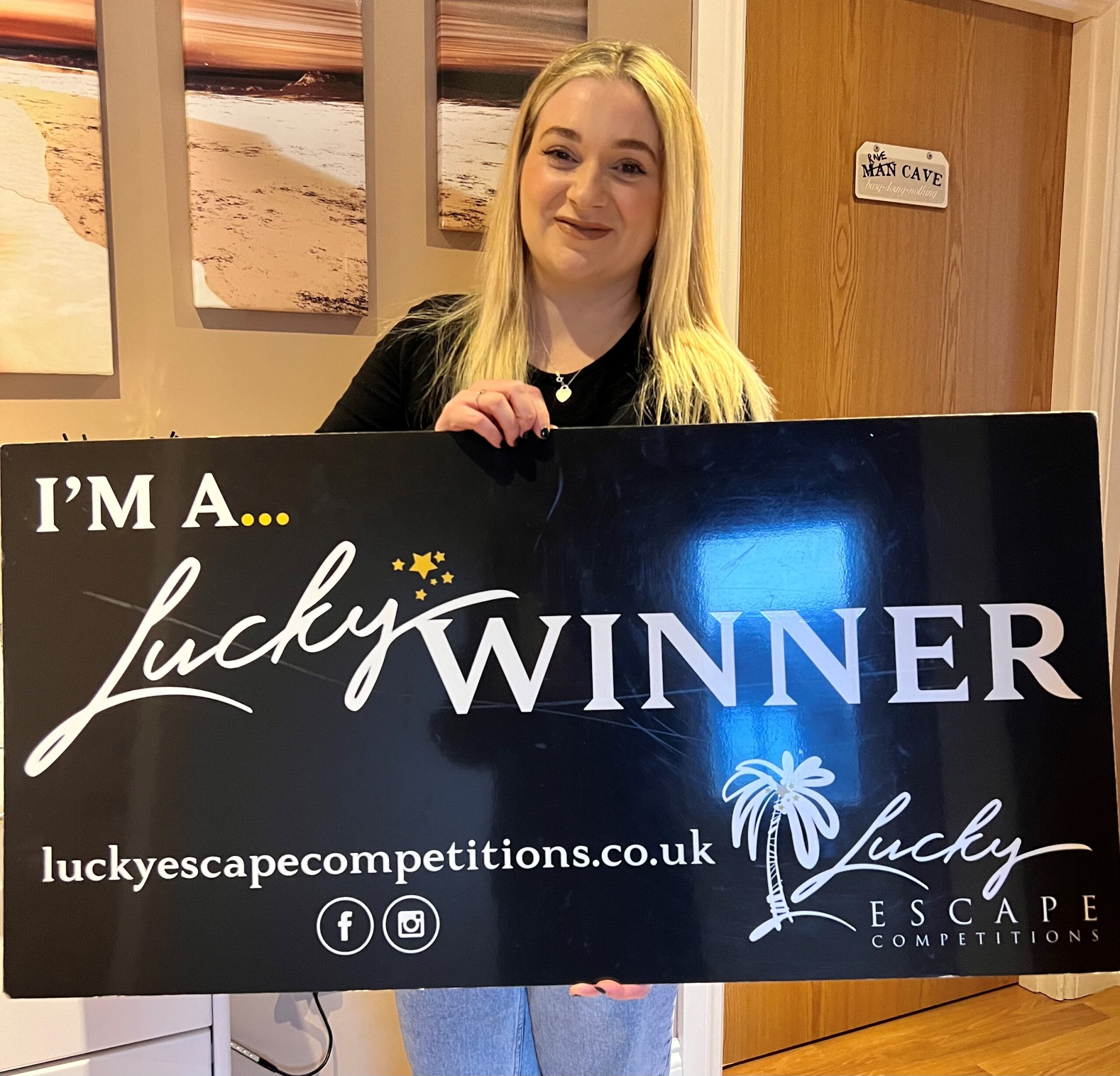 Catherine Minnoch - Lucky Escape Competitions